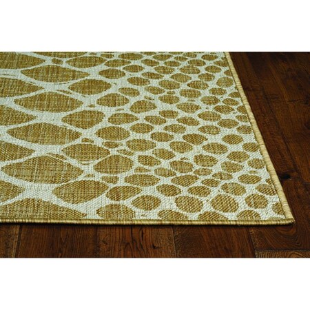 Palacedesigns 47 x 31 in. Natural Polypropylene Rug PA3679386